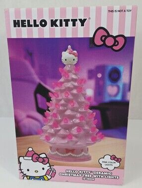 Hello Kitty Light-up Ceramic Christmas Tree